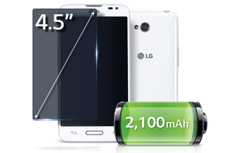 Pantalla de 4.5" y batería de larga duración